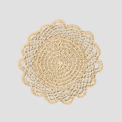 Comillas Lace Ecru Placemat 36cm