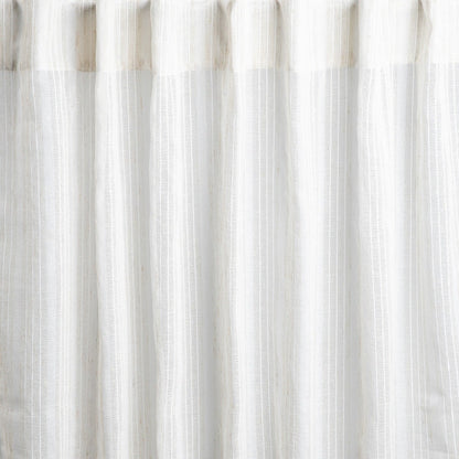 TAVIRA Striped Imitation Linen Curtain 140x250cm