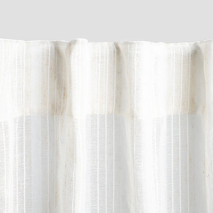 TAVIRA Striped Imitation Linen Curtain 140x250cm