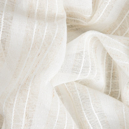 TAVIRA Striped Imitation Linen Curtain 140x250cm