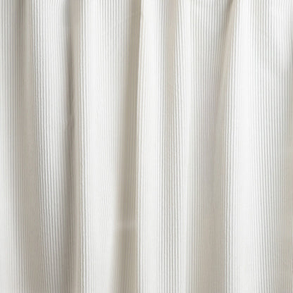 VELAS Velvet Imitation Corduroy Ecru Curtain 140x250cm