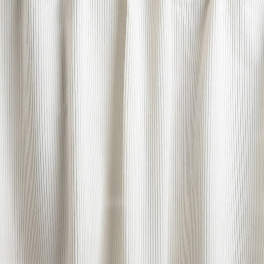 VELAS Velvet Imitation Corduroy Ecru Curtain 140x250cm