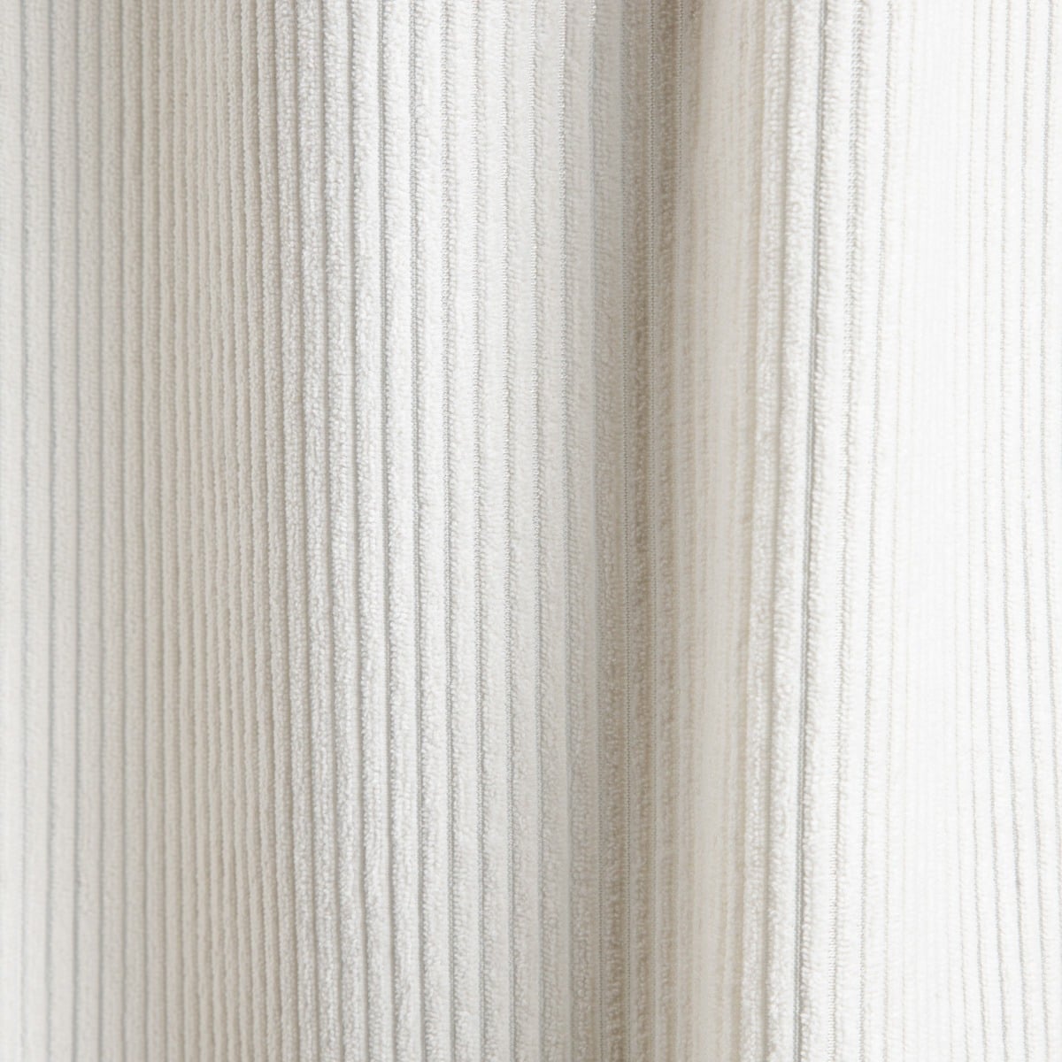 VELAS Velvet Imitation Corduroy Ecru Curtain 140x250cm
