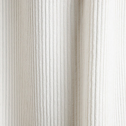 VELAS Velvet Imitation Corduroy Ecru Curtain 140x250cm