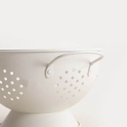 NIBBLY Cream Colander 23x13.5 cm