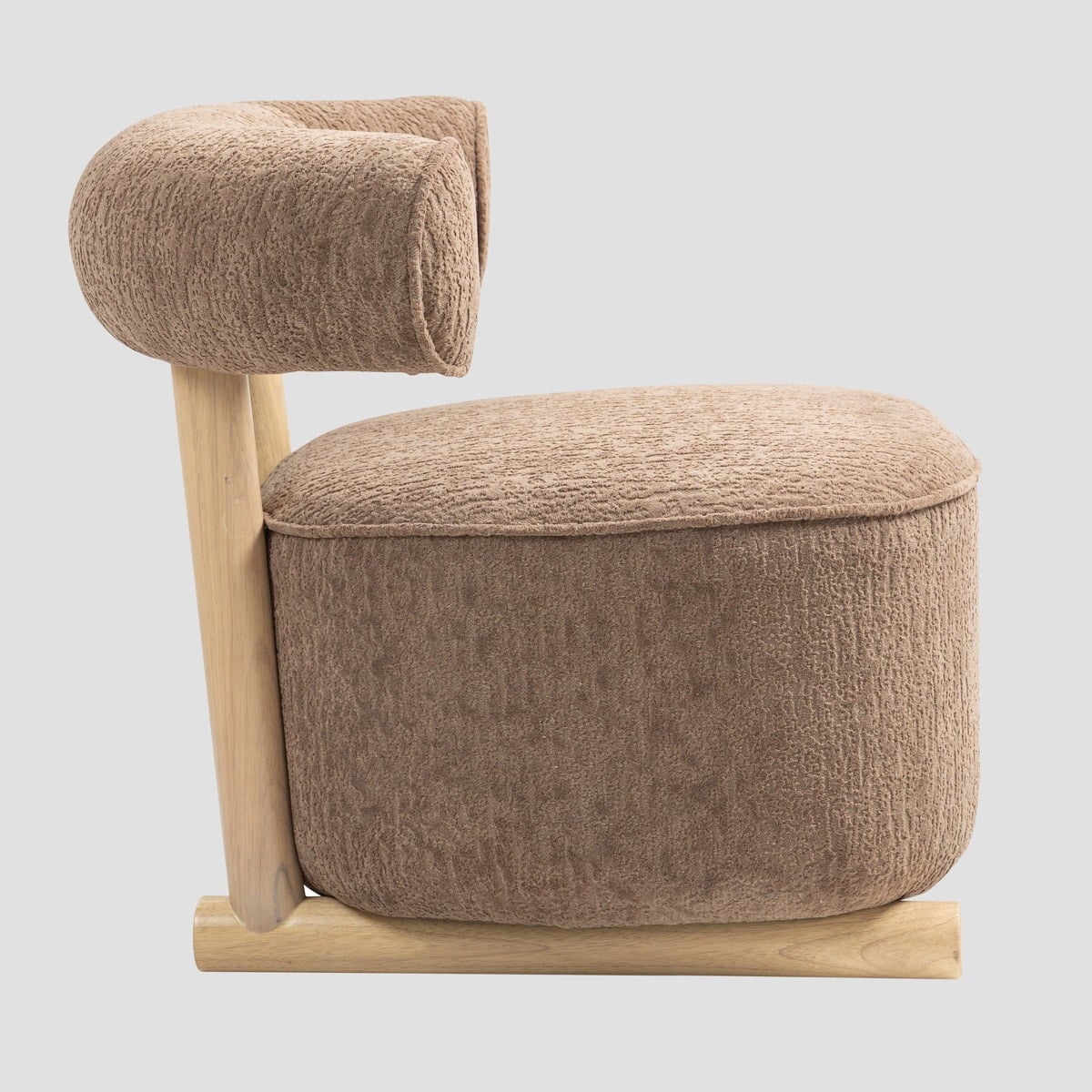 VITA Beige Armchair - Comfortable Modern Design