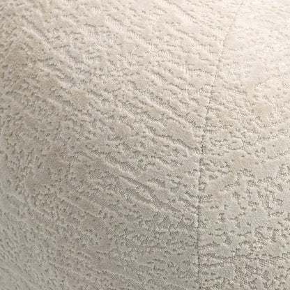 LUNCTA Pouf Ecru 82x52x34 cm Comfortable Modern Accent