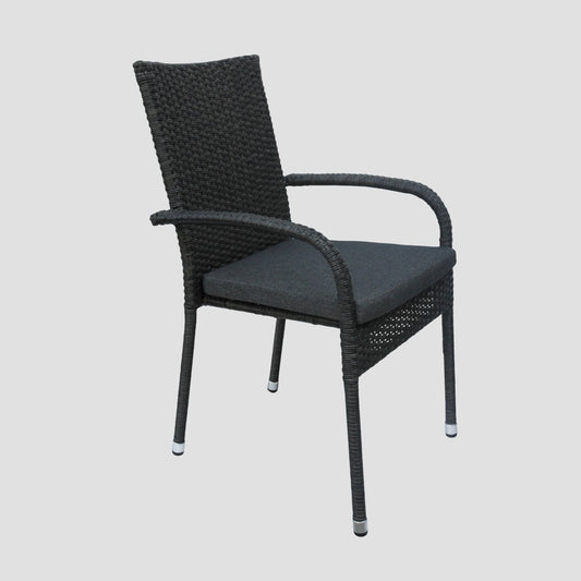 BIKLY Brown Outdoor Chair 56x64x94 cm with Cushion