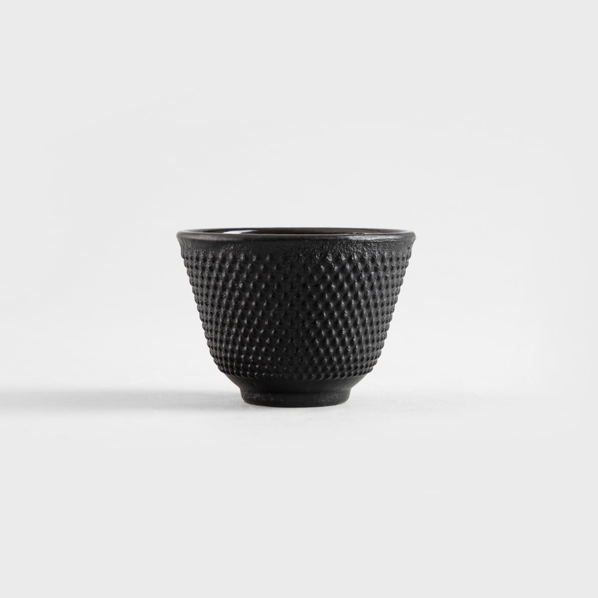 ANDREAS Black Tea Bowls Set of 2 - 60ml Cast Iron Cups