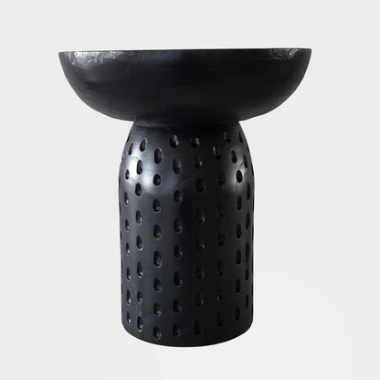 CHARME Wooden Black Coffee Table 37x37x42 cm