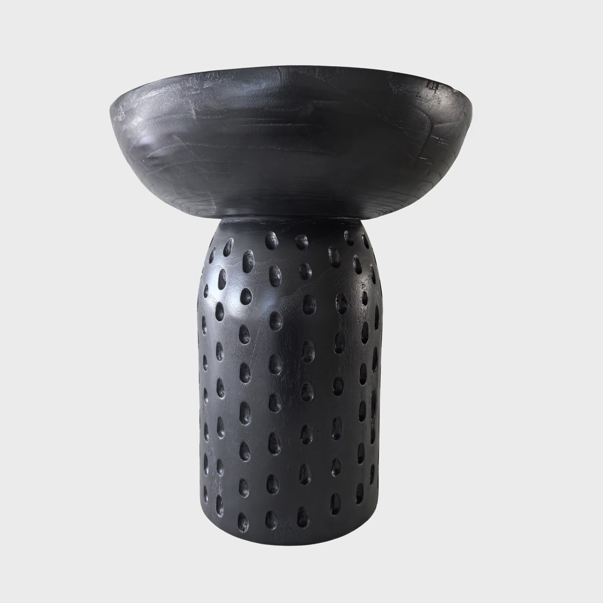 CHARME Wooden Black Coffee Table 37x37x42 cm