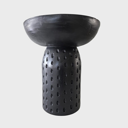 CHARME Wooden Black Coffee Table 37x37x42 cm