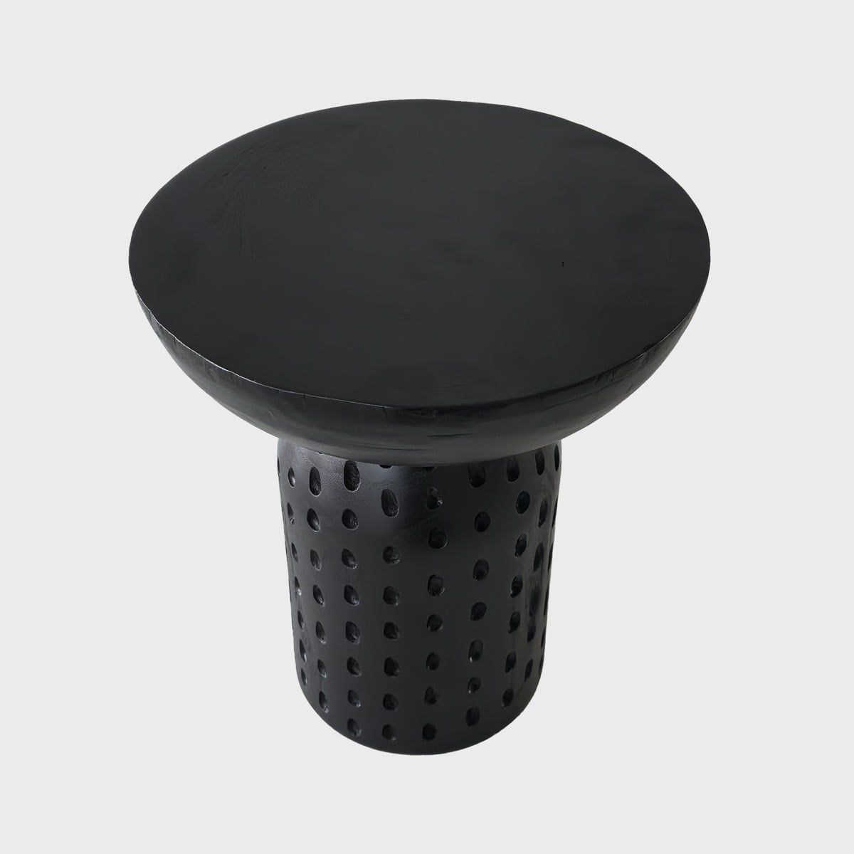 CHARME Wooden Black Coffee Table 37x37x42 cm