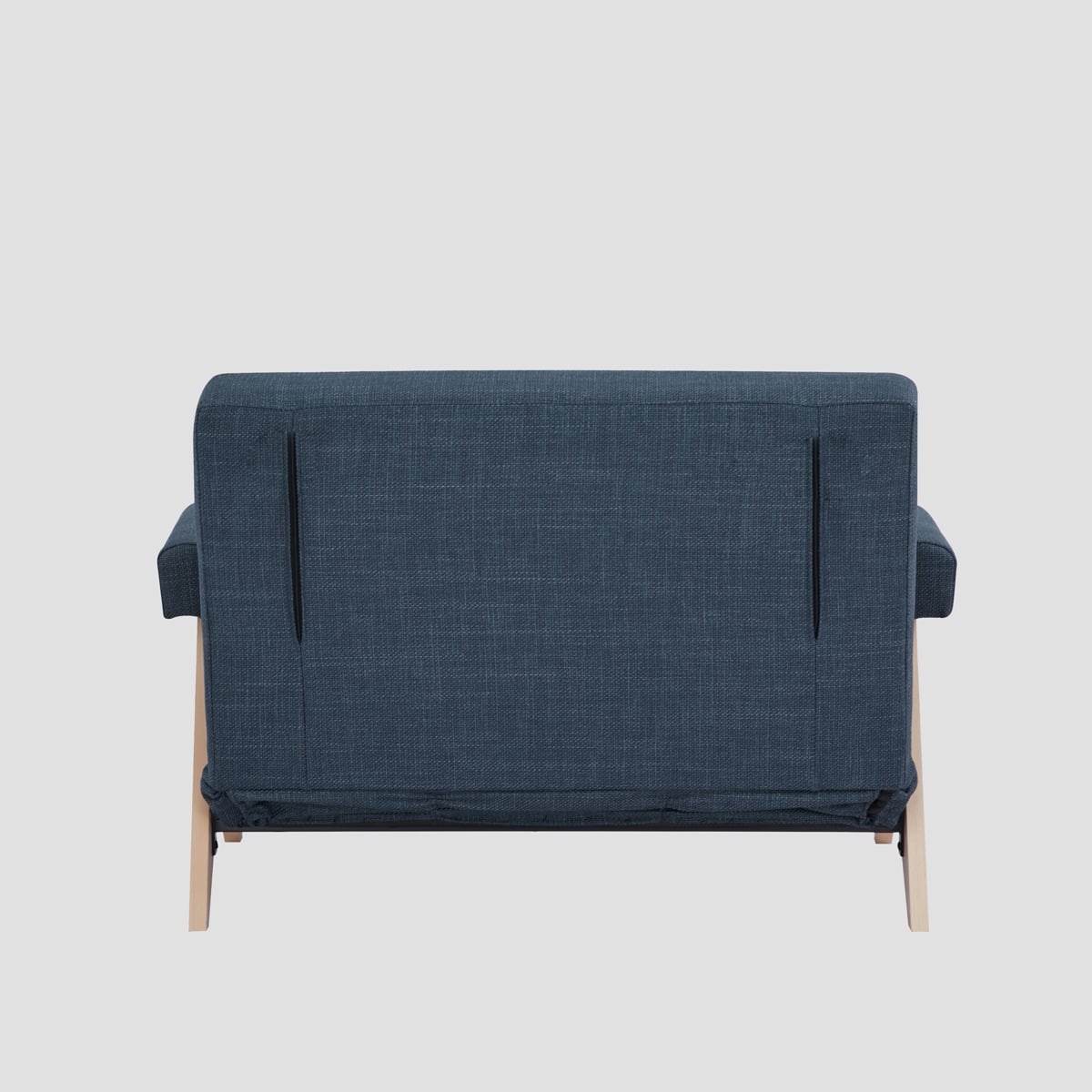 CALORE 1-Seater Sofa with Sleeping Function Navy Blue