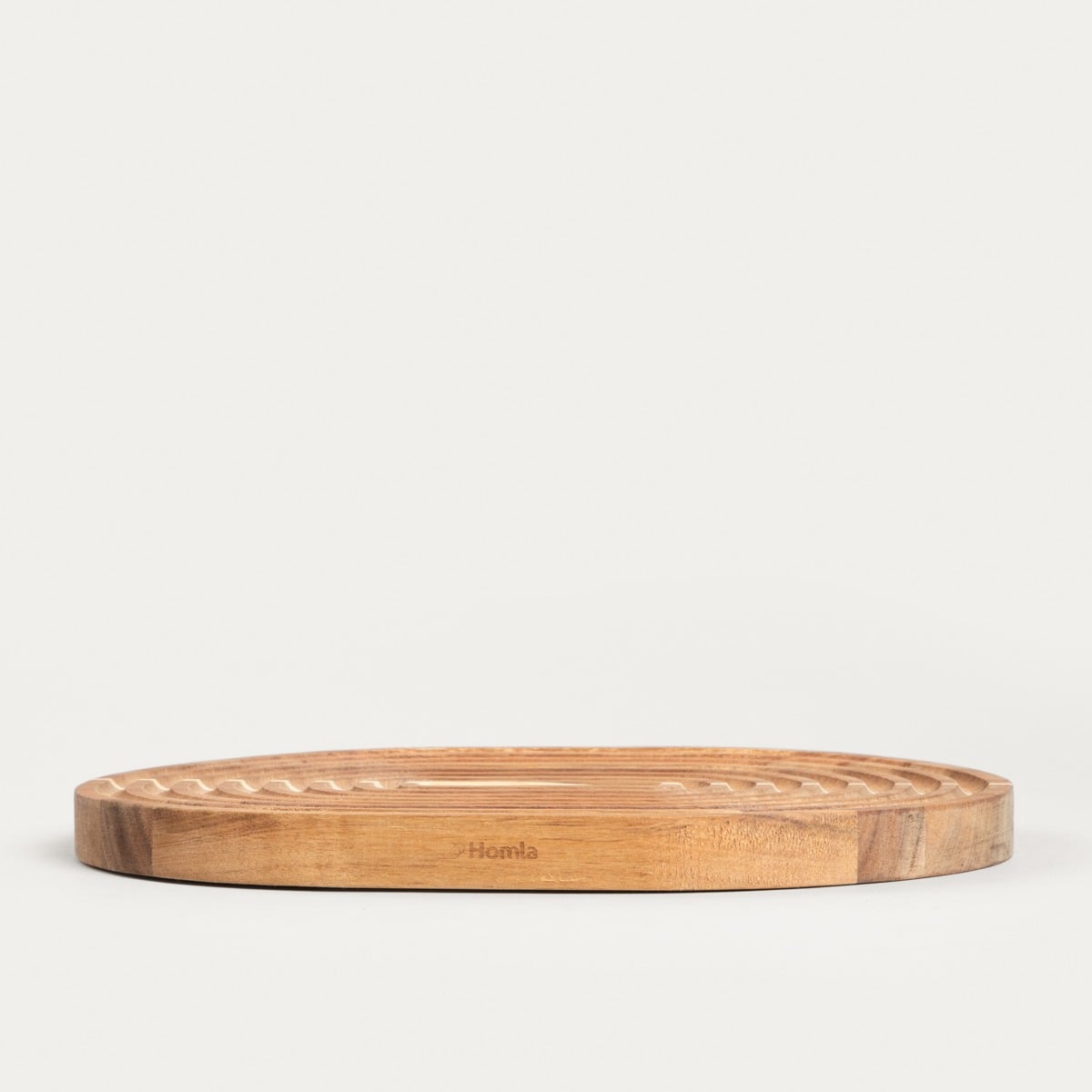 MOOKA Fluted Acacia Board 34x25 cm