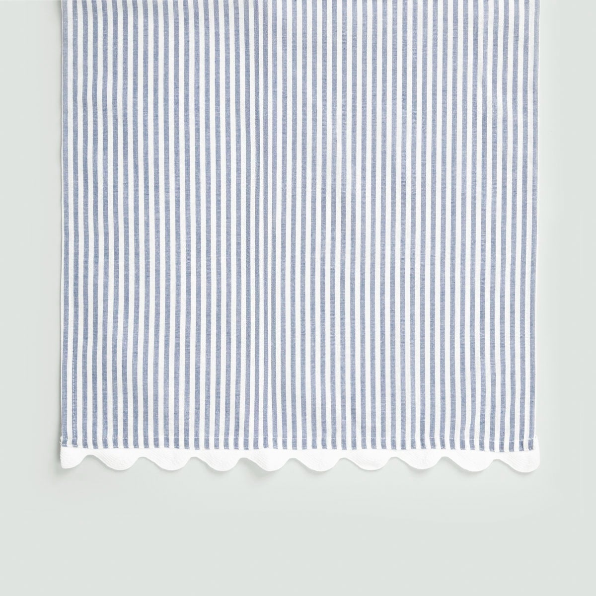 BAROSO Table Runner with Decorative White Trim 40x160 cm