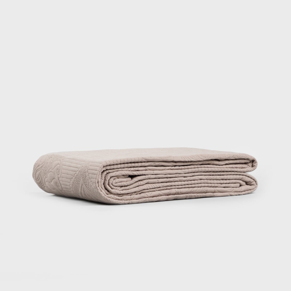 LIPARI Quilted Corduroy Bedspread with Pattern 200x220 cm