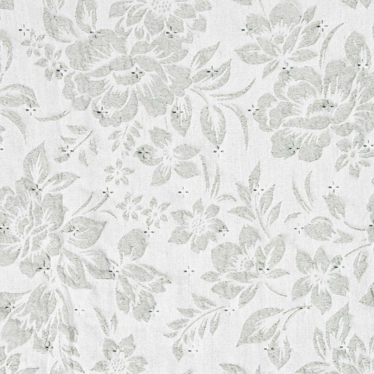 CLARO Jacquard Floral Bedspread Pistachio 200x220 cm