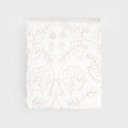 Cludo Microfibre Embroidered Bedspread 200x220 cm