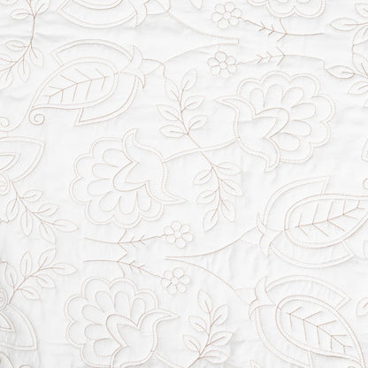 Cludo Microfibre Embroidered Bedspread 200x220 cm