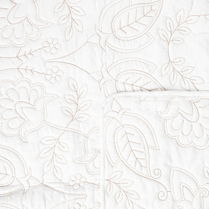 Cludo Microfibre Embroidered Bedspread 200x220 cm