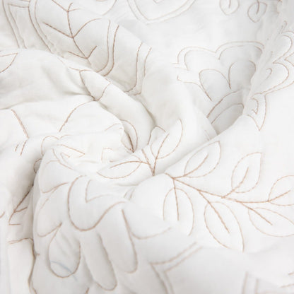 Cludo Microfibre Embroidered Bedspread 200x220 cm