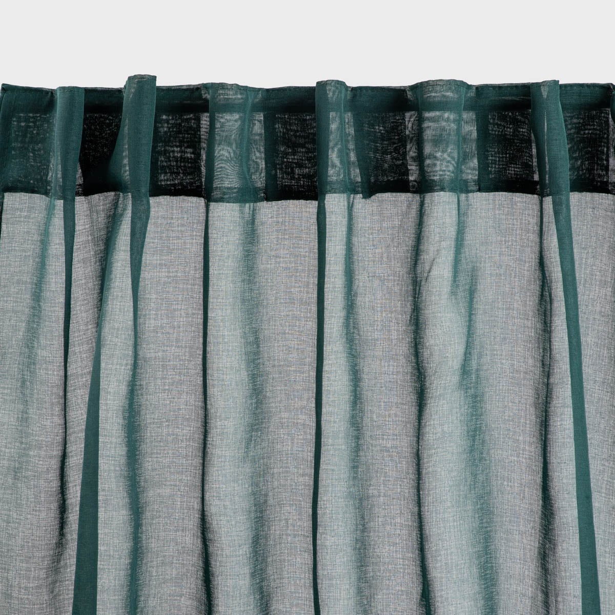 Curtain blind ADI Green Curtain with Pompoms 140x250 cm