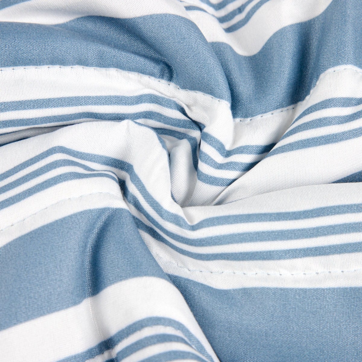 Modern Hamptons Striped Printed Bedspread 200x220 cm