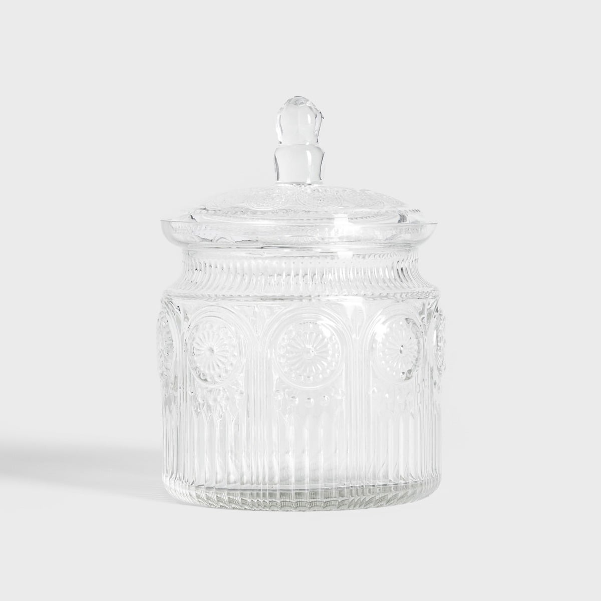 BARREL Glass Container 1.3L with Airtight Lid
