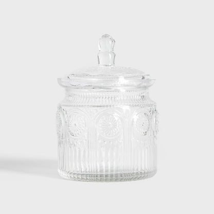BARREL Glass Container 1.3L with Airtight Lid