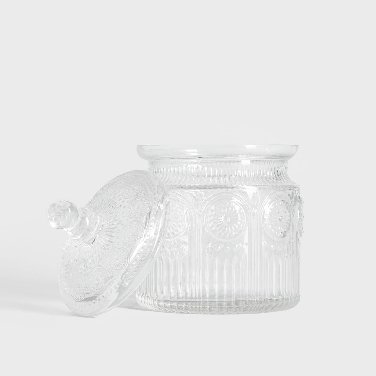 BARREL Glass Container 1.3L with Airtight Lid