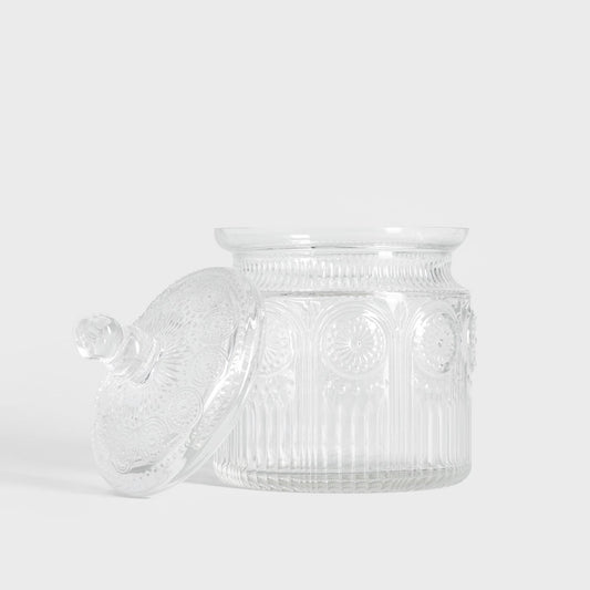BARREL Glass Container 1.3L with Airtight Lid
