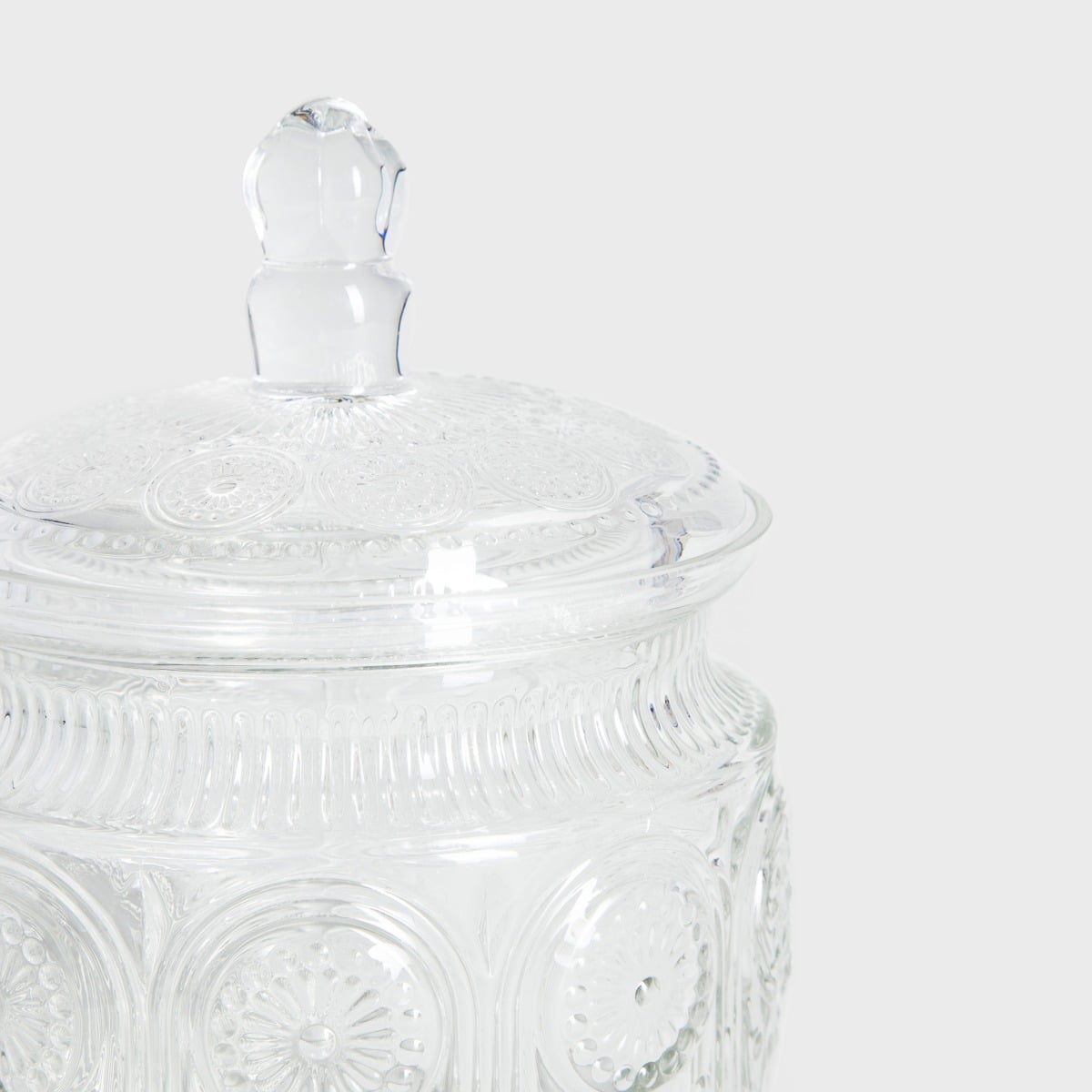 BARREL Glass Container 1.3L with Airtight Lid