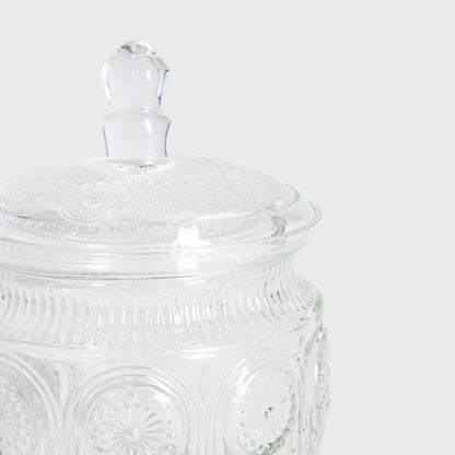 BARREL Glass Container 1.3L with Airtight Lid