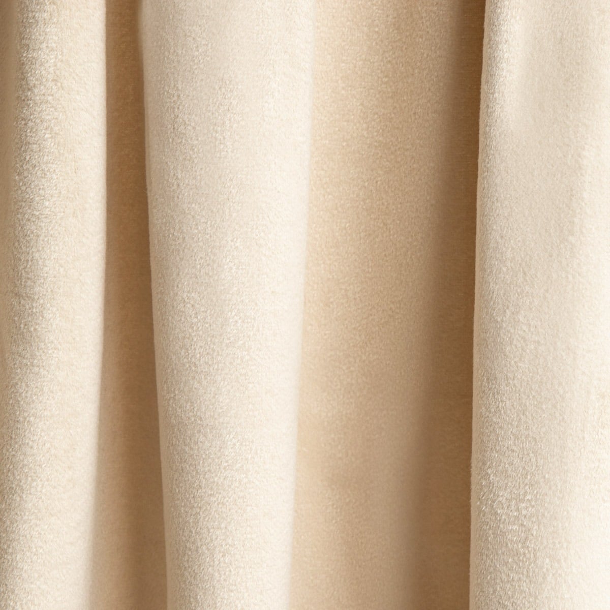 PATTY Velvet Beige Curtain with Multitape 140x250 cm
