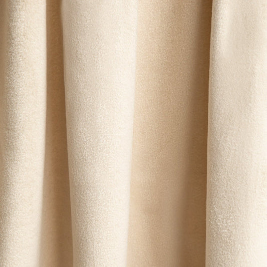 PATTY Velvet Beige Curtain with Multitape 140x250 cm