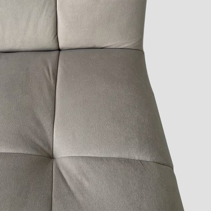 Armchair NELOX Velour Grey 63x67x49 cm