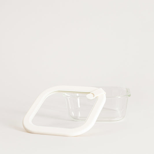 NEGOZIO Square Glass Container 0.8L