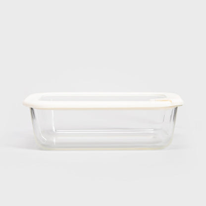 NEGOZIO Rectangular Glass Container 1.05L