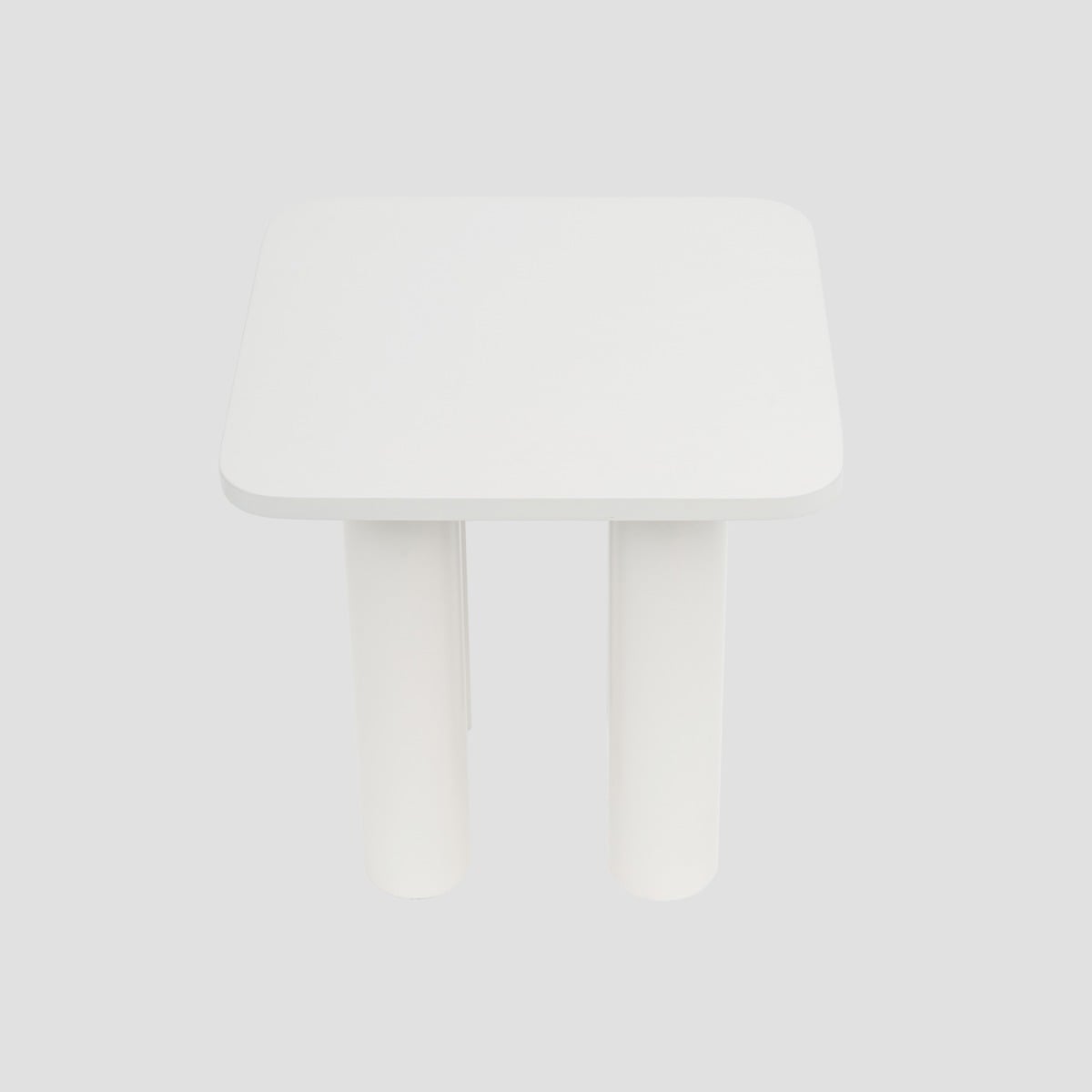 DRUVA White Coffee Table 40x40x40 cm