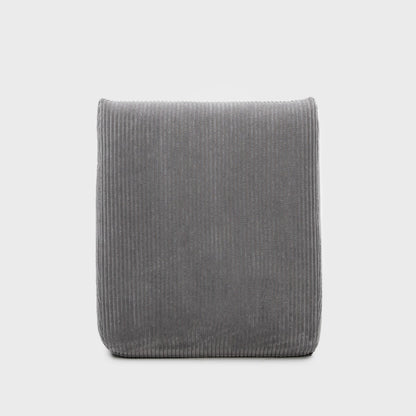 Armchair modular SVELA Modular Armchair Gray Corduroy Upholstered 59.5x80x62 cm