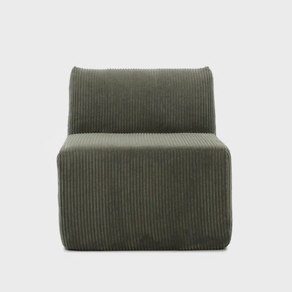 Armchair modular SVELA Modular Armchair Olive Corduroy