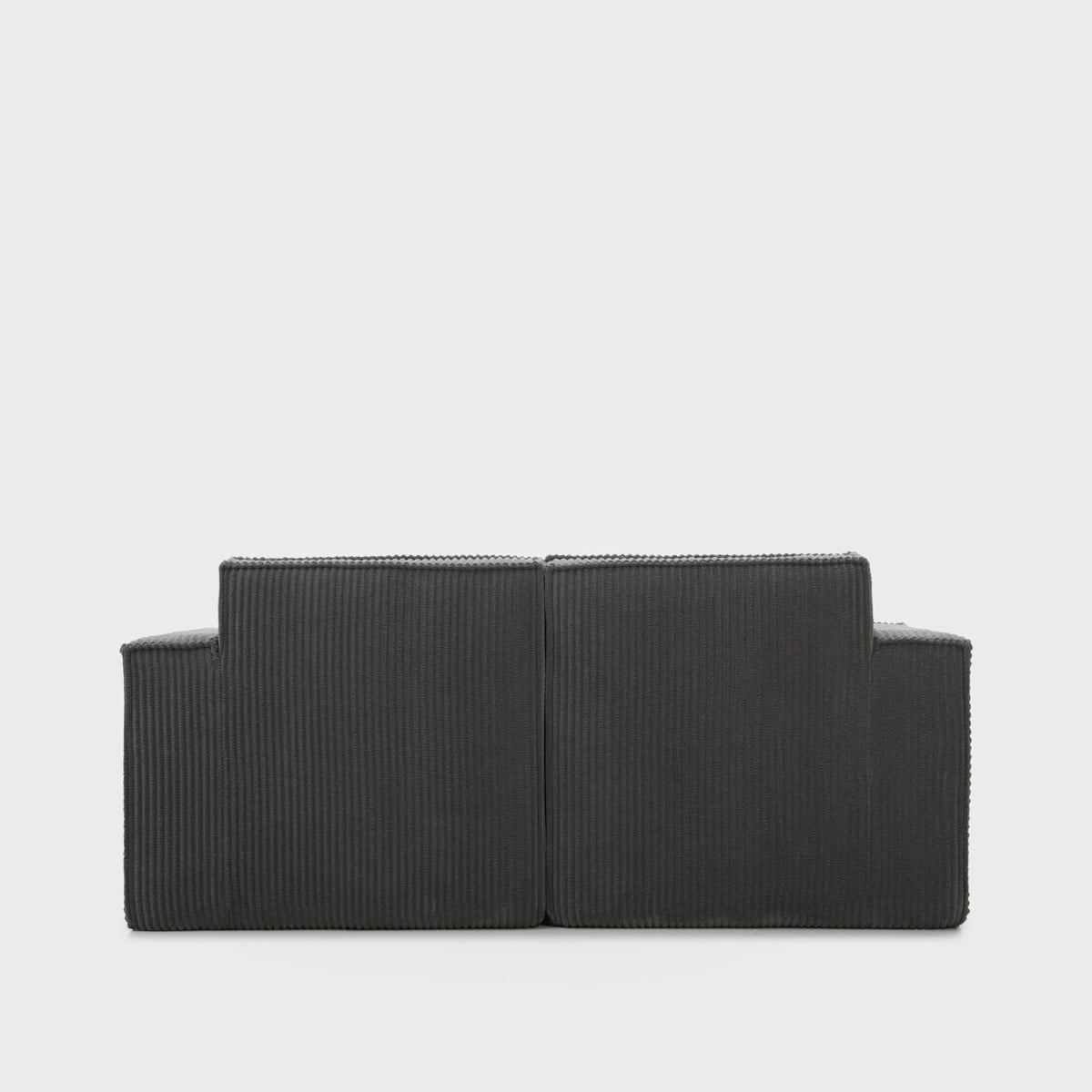 Modular sofa LYKKE Modular 2-Seater Sofa Dark Grey Corduroy