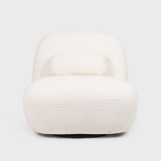 NORDVIK Ecru Armchair - Scandinavian Comfort 82x87x74 cm