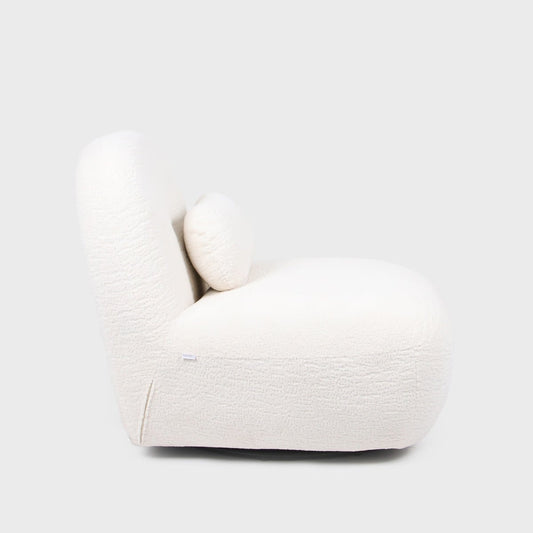 NORDVIK Ecru Armchair - Scandinavian Comfort 82x87x74 cm