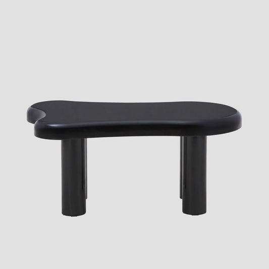 ALTO Lacquered Black Coffee Table 100x60x45 cm