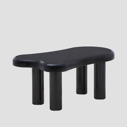 ALTO Lacquered Black Coffee Table 100x60x45 cm