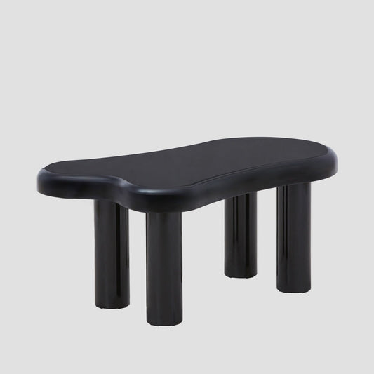 ALTO Lacquered Black Coffee Table 100x60x45 cm