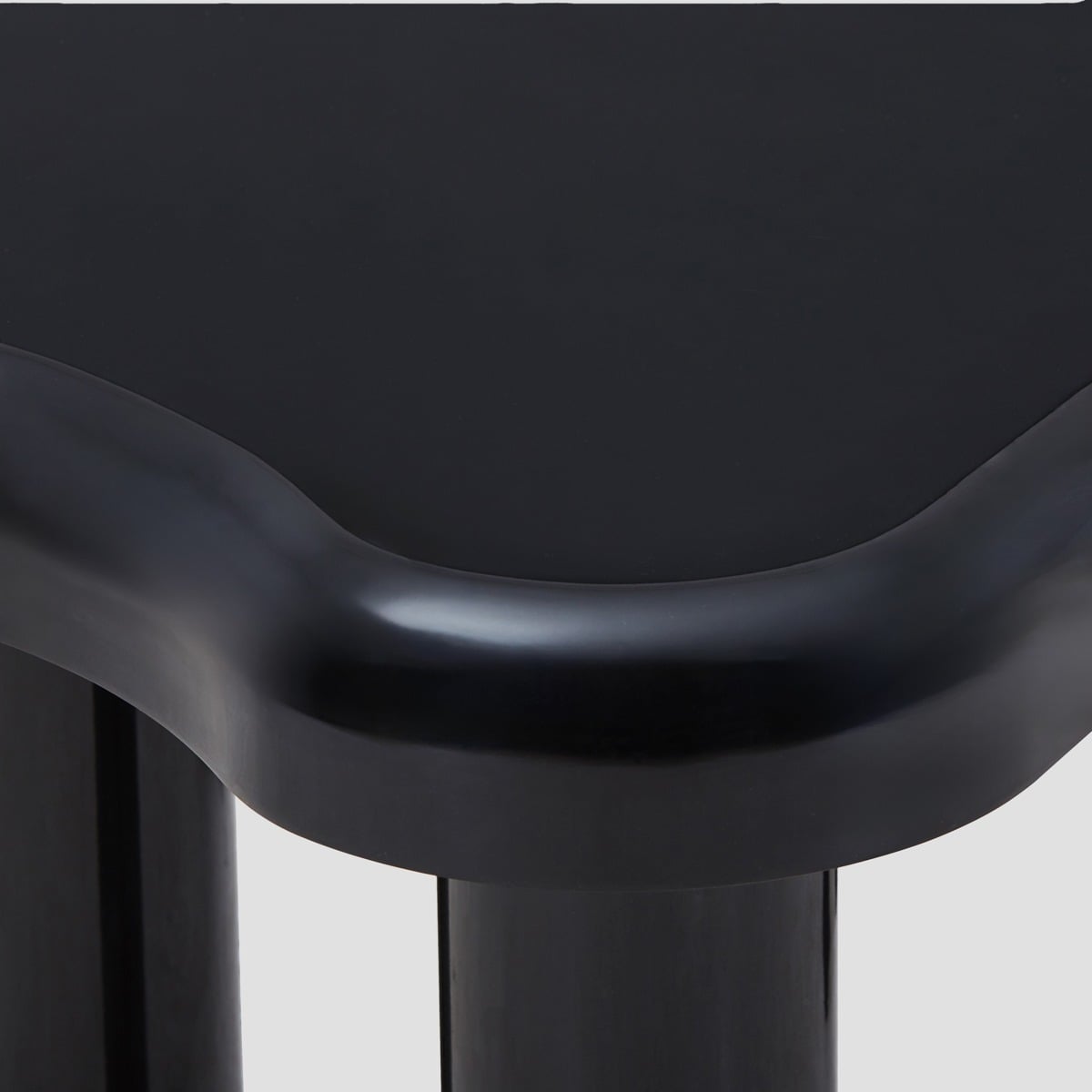 ALTO Lacquered Black Coffee Table 100x60x45 cm