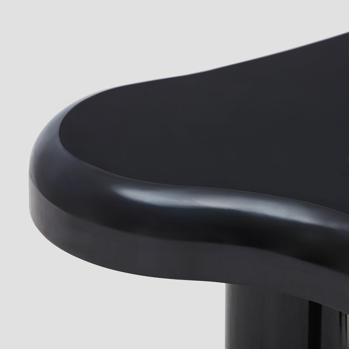 ALTO Lacquered Black Coffee Table 100x60x45 cm